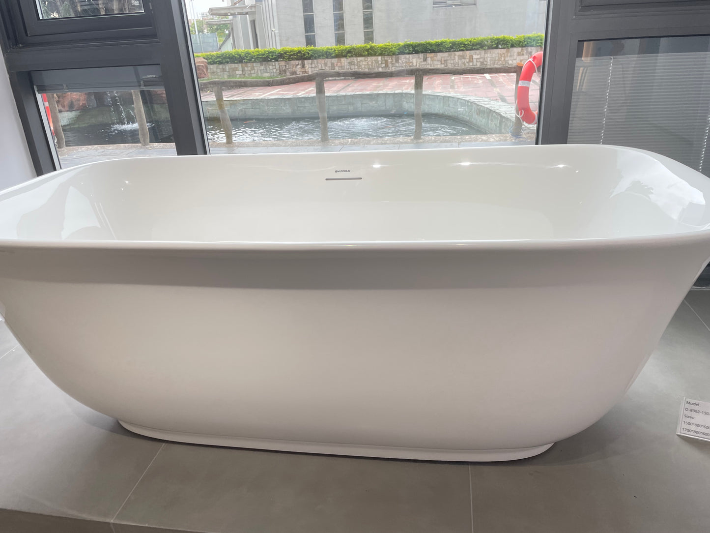 Nurcolin 61'' Freestanding Bathtub - My Store